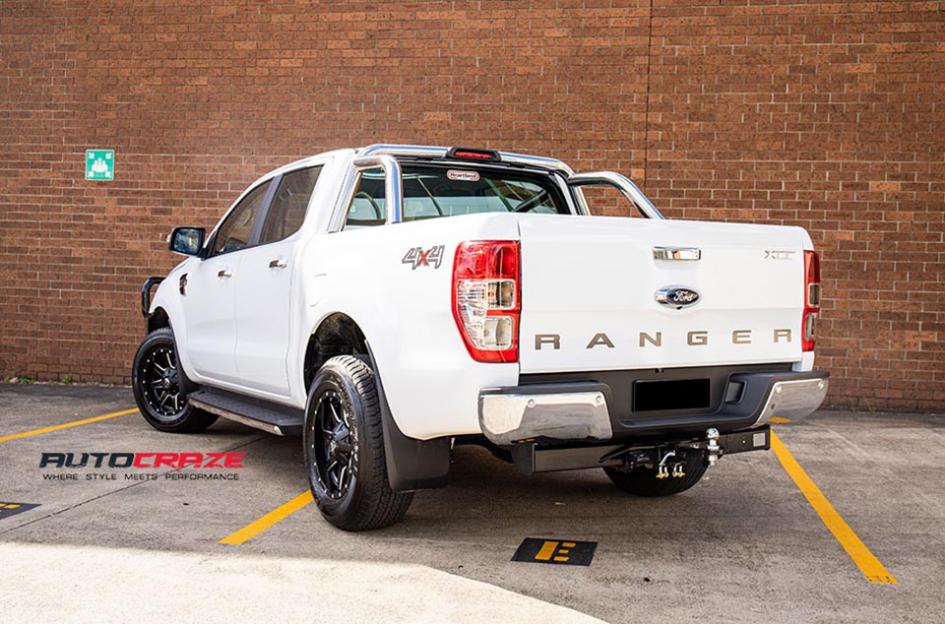 FORD RANGER MAVERICK GLOSS BLACK MILLED ACCENTS